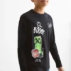 Multipack of 2 - Minecraft - long sleeve top black