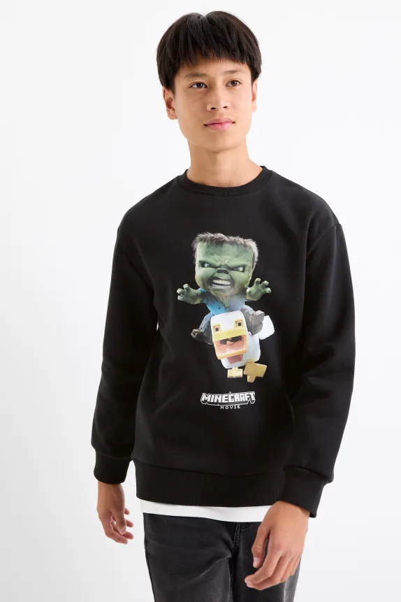 Minecraft - sweatshirt black
