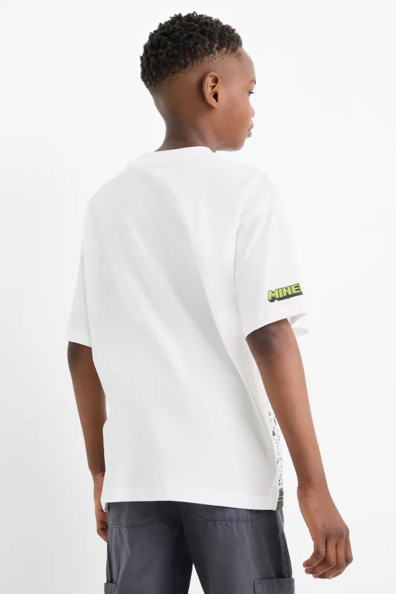 Minecraft - short sleeve T-shirt white