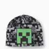 Minecraft - beanie black / gray