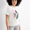 T-shirt - regular fit - shiny white