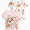 Multipack of 2 - PAW Patrol - Skye - short sleeve T-shirt rose / beige