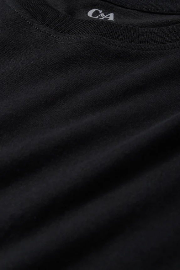 Short sleeve T-shirt black