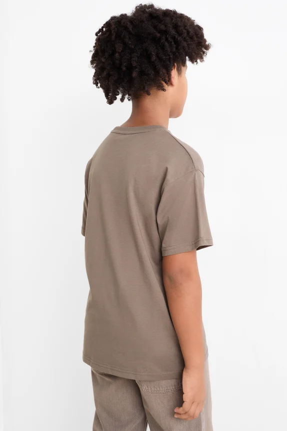 Multipack of 2 - scorpion - short sleeve T-shirt brown