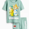 PokÃ©mon - short pyjamas - 2 piece green
