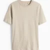 Short sleeve T-shirt beige