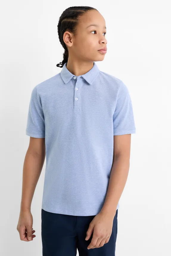 Polo shirt blue