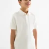Polo shirt white