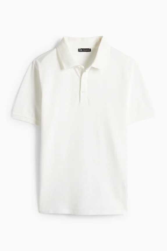 Polo shirt white