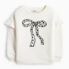 Bow - sweatshirt - shiny cremewhite