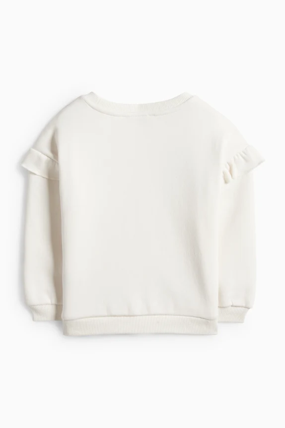 Bow - sweatshirt - shiny cremewhite