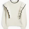 Jumper - ribbed cremewhite