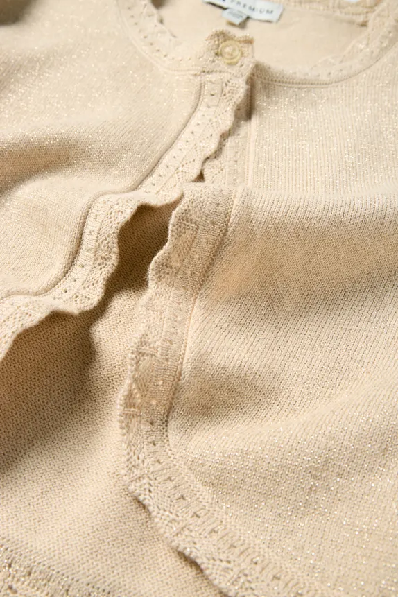 Cardigan beige