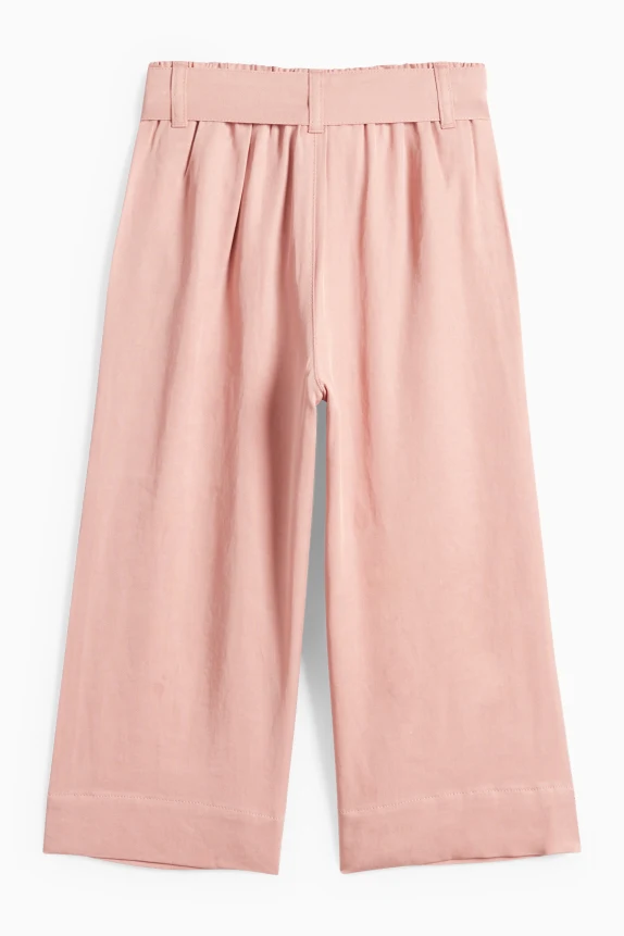 Cloth trousers rose