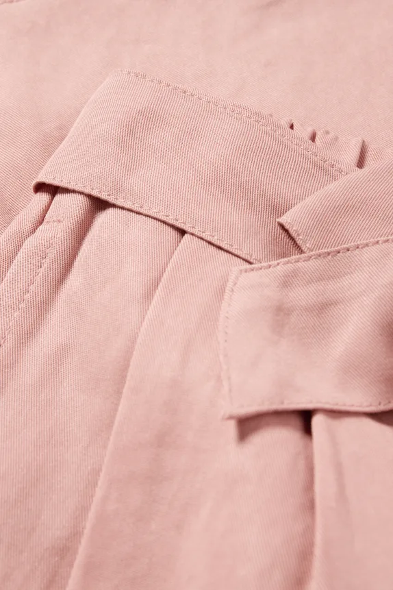 Cloth trousers rose