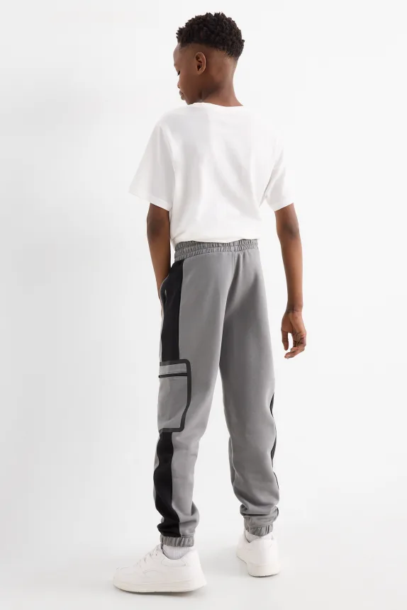 Multipack of 2 - joggers white / beige