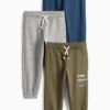 Multipack of 3 - monster truck - joggers dark green