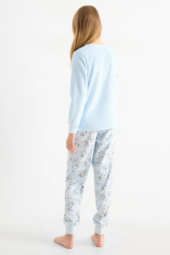 Cinnamoroll - winter pyjamas - 2 piece light blue