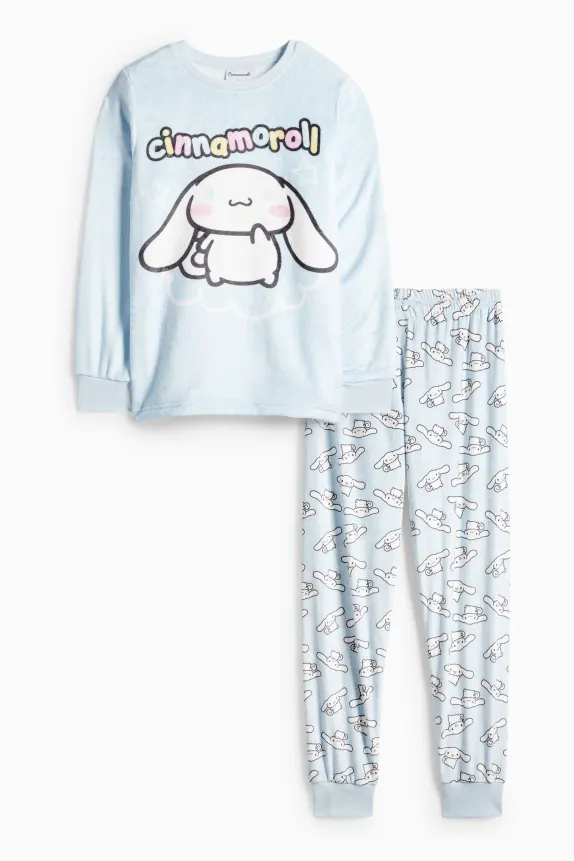 Cinnamoroll - winter pyjamas - 2 piece light blue