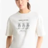 T-shirt - oversized - Mickey Mouse white