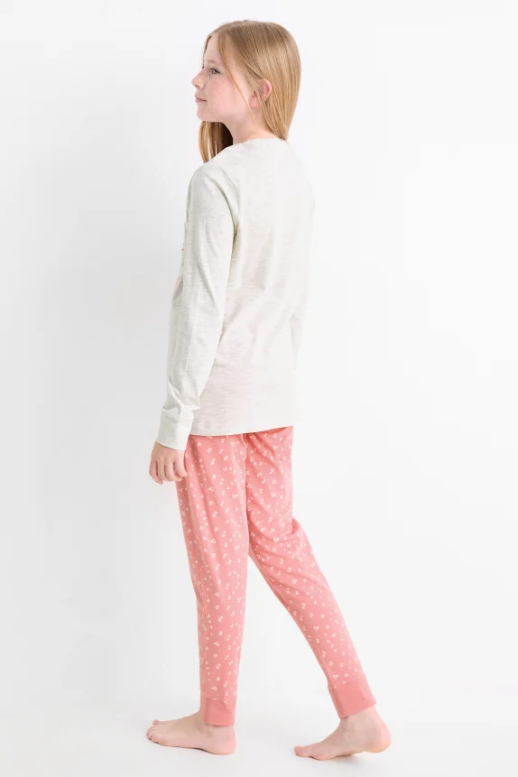 Arizona - pyjamas - 2 piece rose / beige