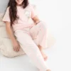 Multipack of 3 - puppy and popcorn - pyjamas - 6 piece rose