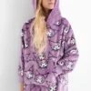 Kuromi - hoodie blanket violet