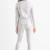 Multipack of 2 - bow - pyjamas - 4 piece dark rose