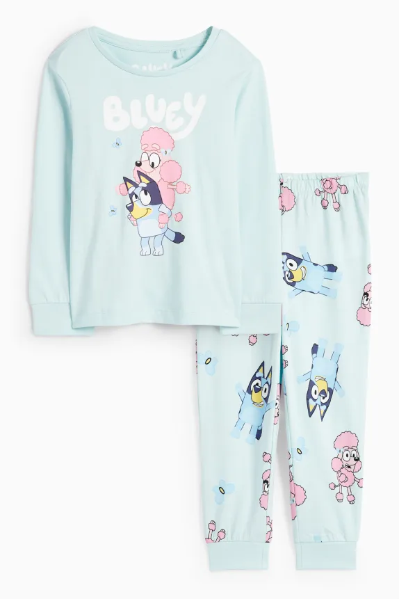 Bluey - pyjamas - 2 piece mint green