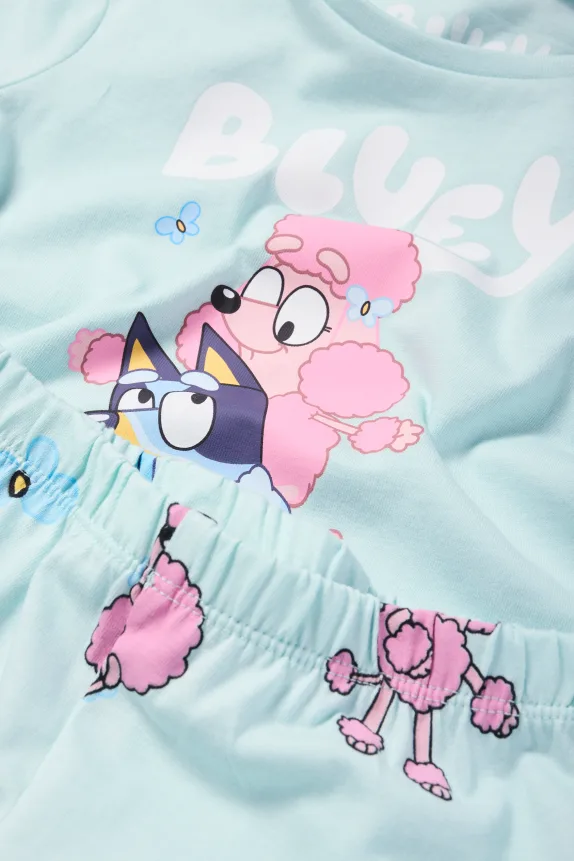 Bluey - pyjamas - 2 piece mint green