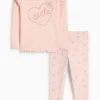 Bow - pyjamas - 2 piece rose
