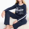 Boston - pyjamas - 2 piece dark blue