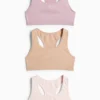 Multipack of 3 - bralette light violet