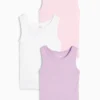 Multipack of 3 - vest violet