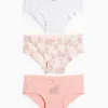 Multipack of 3 - heart and cat - shorts rose