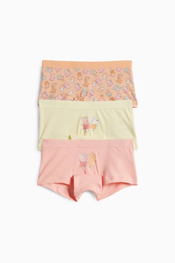 Multipack of 3 - Peppa Pig - shorts light yellow