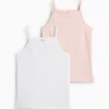 Multipack of 2 - vest white / rose