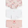 Multipack of 3 - poodle - shorts rose