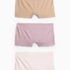 Multipack of 3 - boxer shorts rose / beige