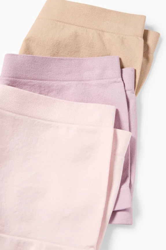 Multipack of 3 - boxer shorts rose / beige