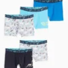 Multipack of 5 - dinosaur - boxer shorts dark blue
