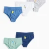 Multipack of 5 - PokÃ©mon - briefs blue