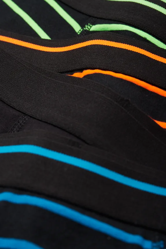 Multipack of 5 - boxer shorts - striped black