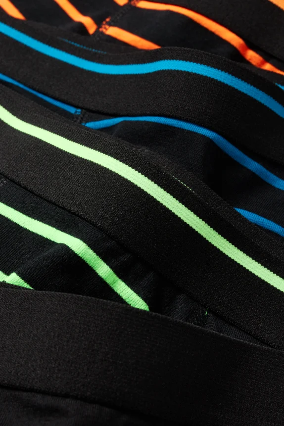 Multipack of 5 - boxer shorts - striped black