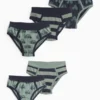 Multipack of 5 - Monster Truck - briefs green