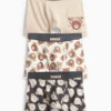 Multipack of 3 - teddy bear - boxer shorts black / beige