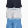 Multipack of 3 - boxer shorts - ribbed dark blue