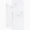 Multipack of 3 - vest white