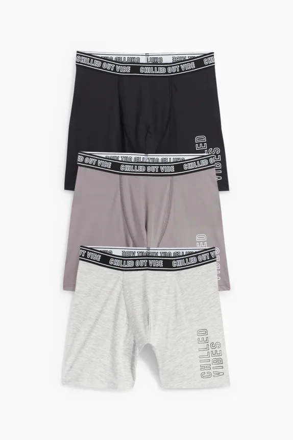 Multipack of 3 - shorts black