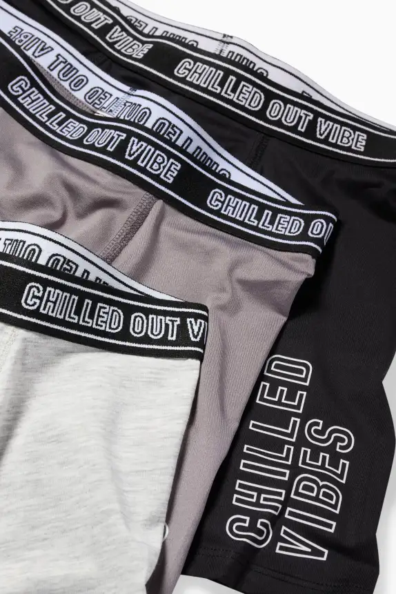 Multipack of 3 - shorts black